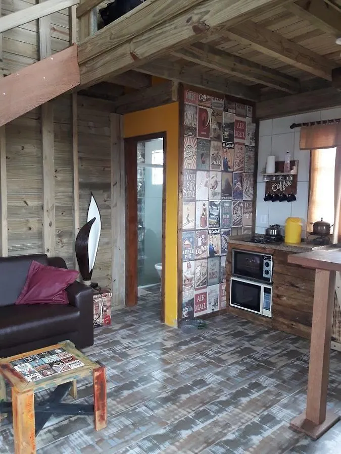 بيت للعطل Cabana Rustica Praia Do Sonho Palhoça